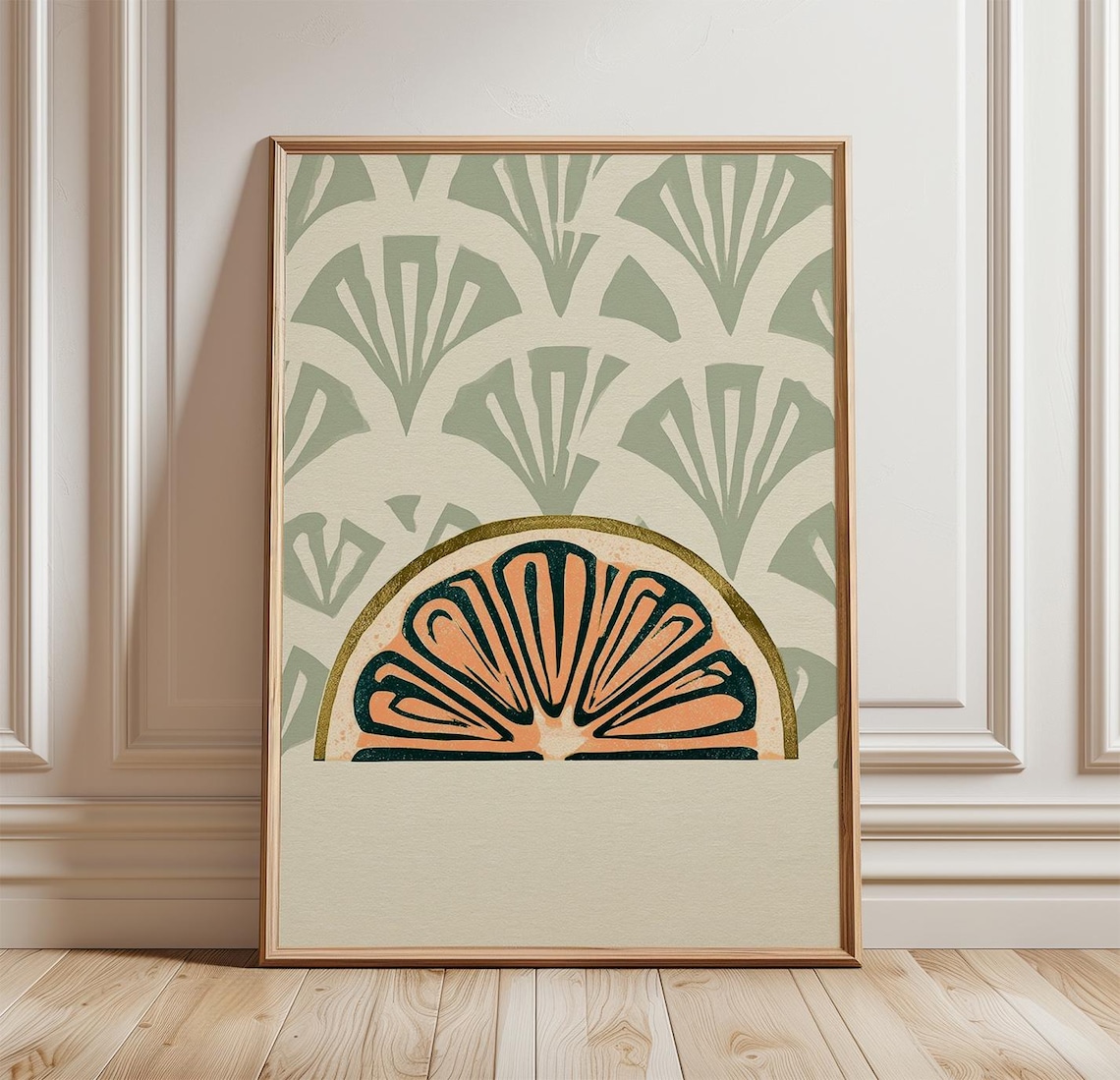 Blood Orange, Citrus Fruit Art Print