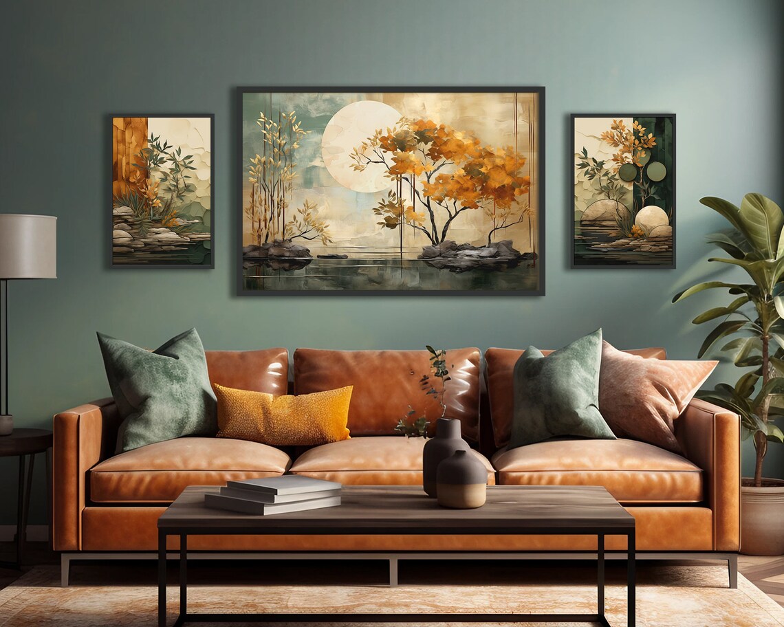 Abstract Surreal Landscape Art Print, Nature-Inspired - Image 3