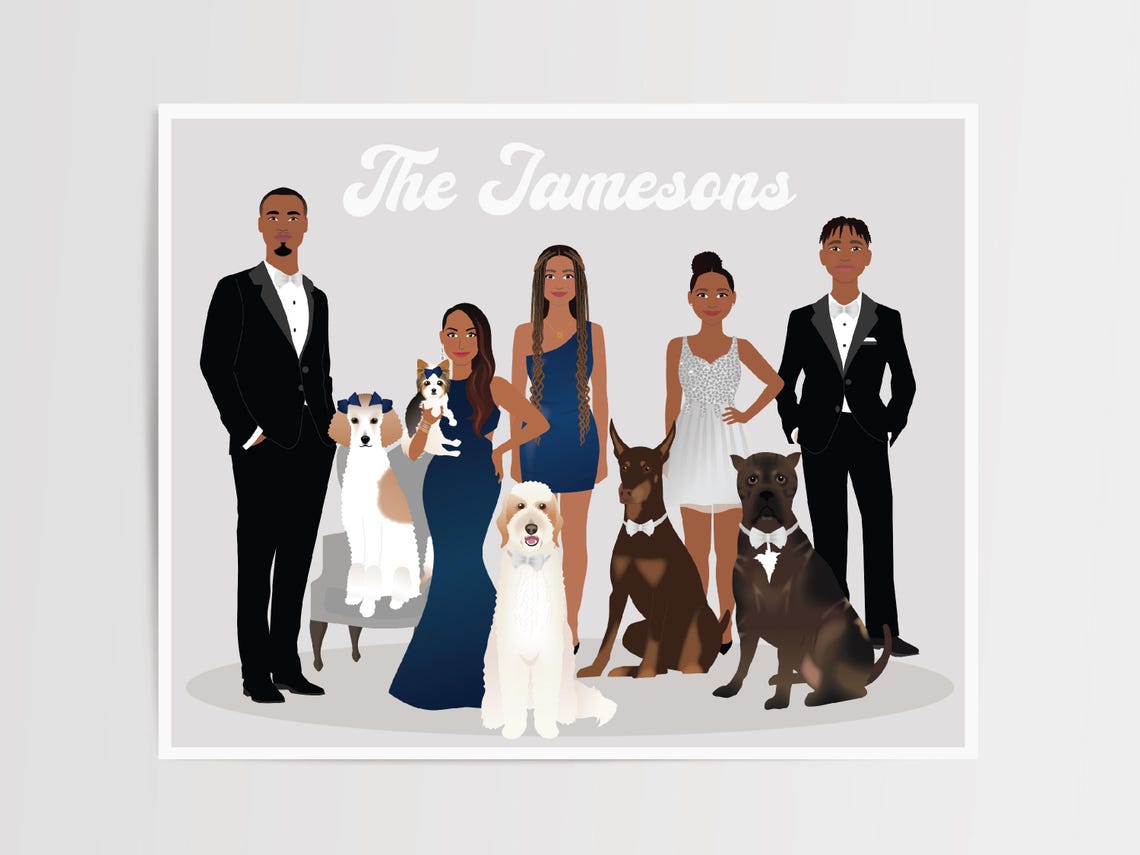 Custom Family Portrait