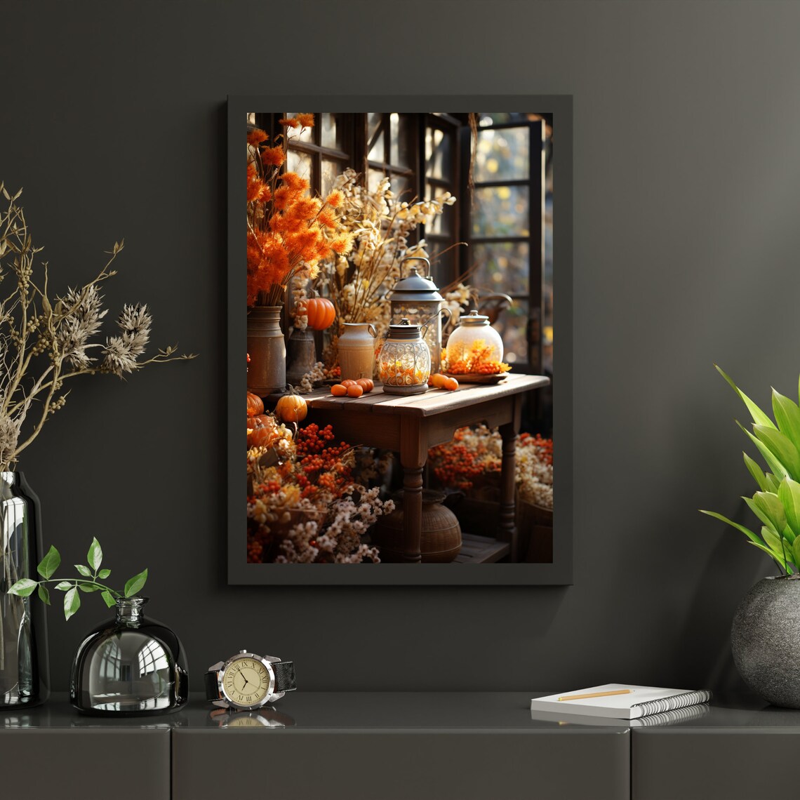 Autumn Picture Poster, Seasonal Wall Decor - Image 4