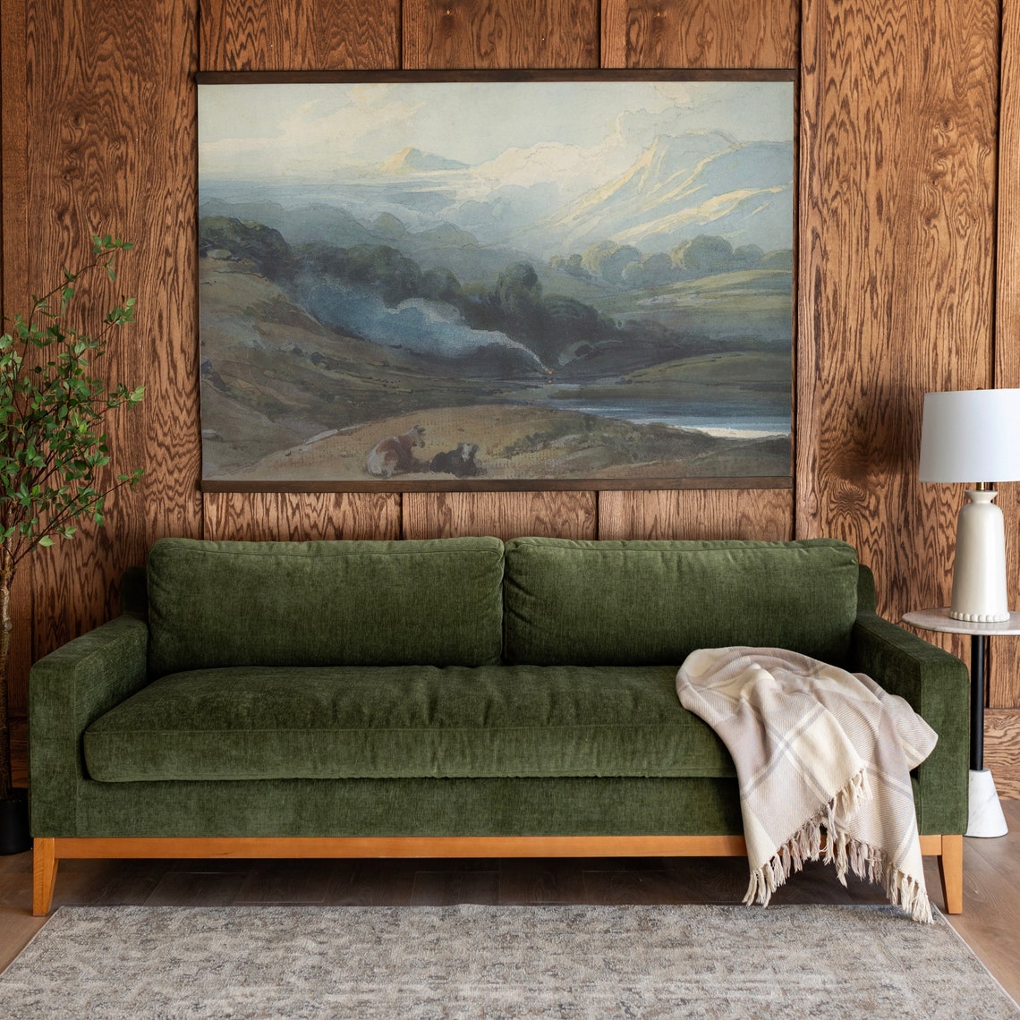 Oversized Wall Art Tapestry Mountain Wall Art Oversized Wall Art Living Room Extra Large Living Room Decor 229 - Image 2