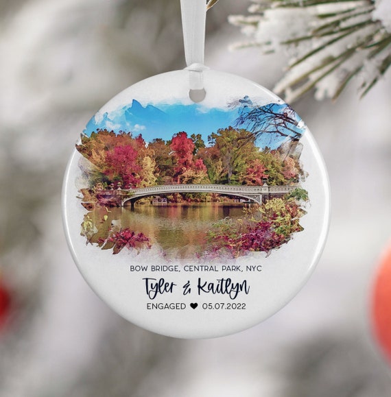 Bow Bridge, Central Park Travel Poster