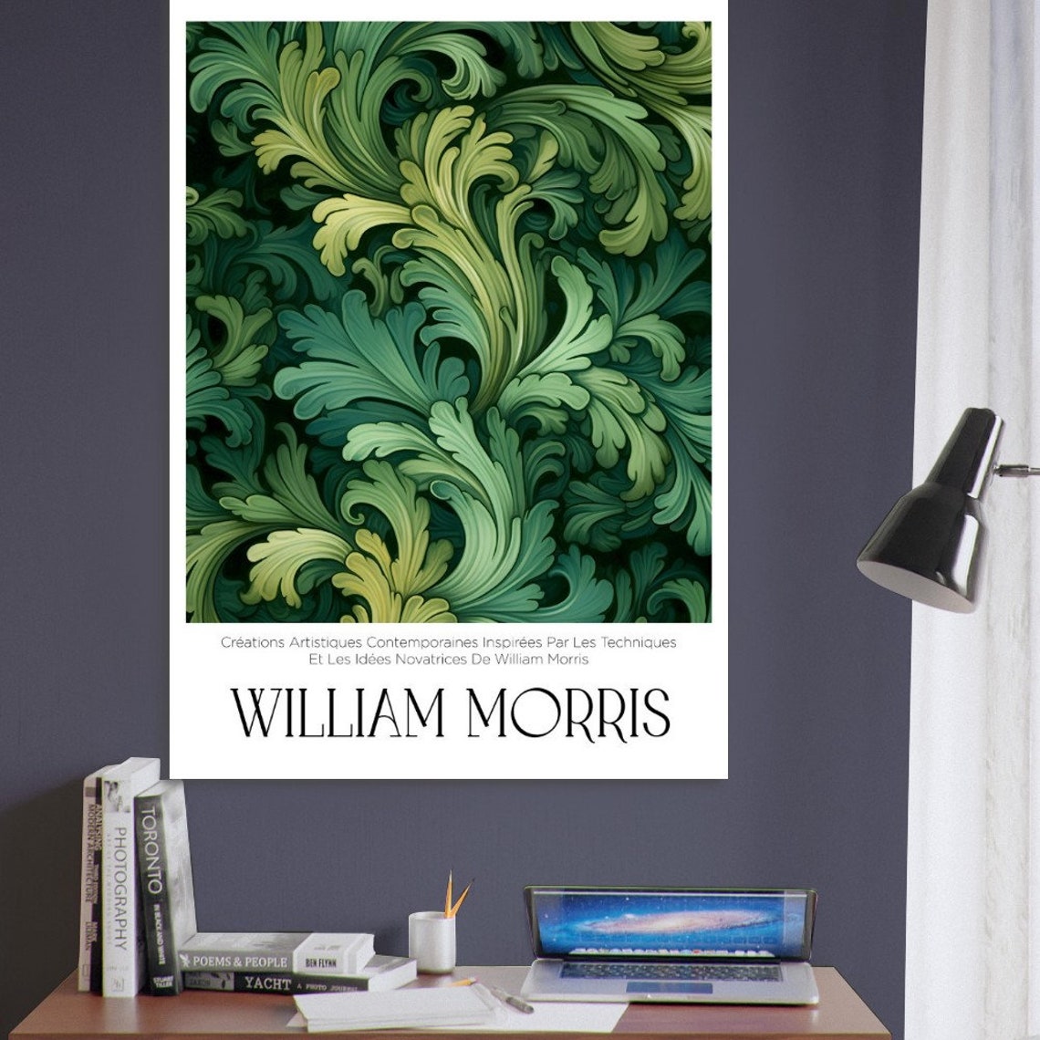 William Morris - Vintage Travel Poster - Image 2