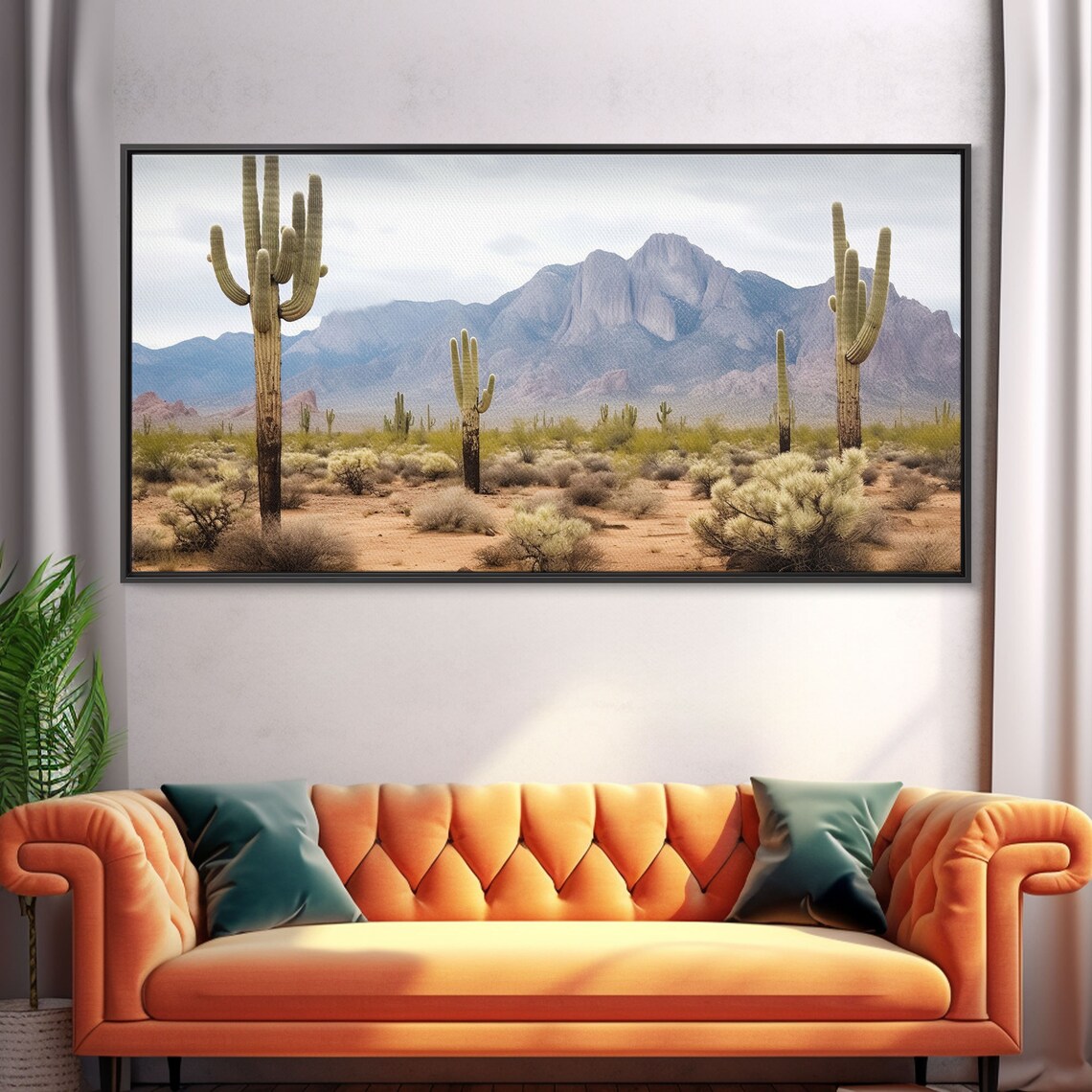 Desert Photography Cactus Art Print, Southwestern Boho - Image 5