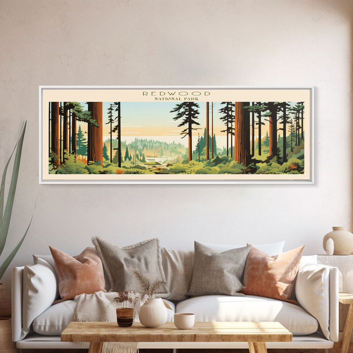 Redwood National Park California Towering Forest Giants Travel Poster - Image 5