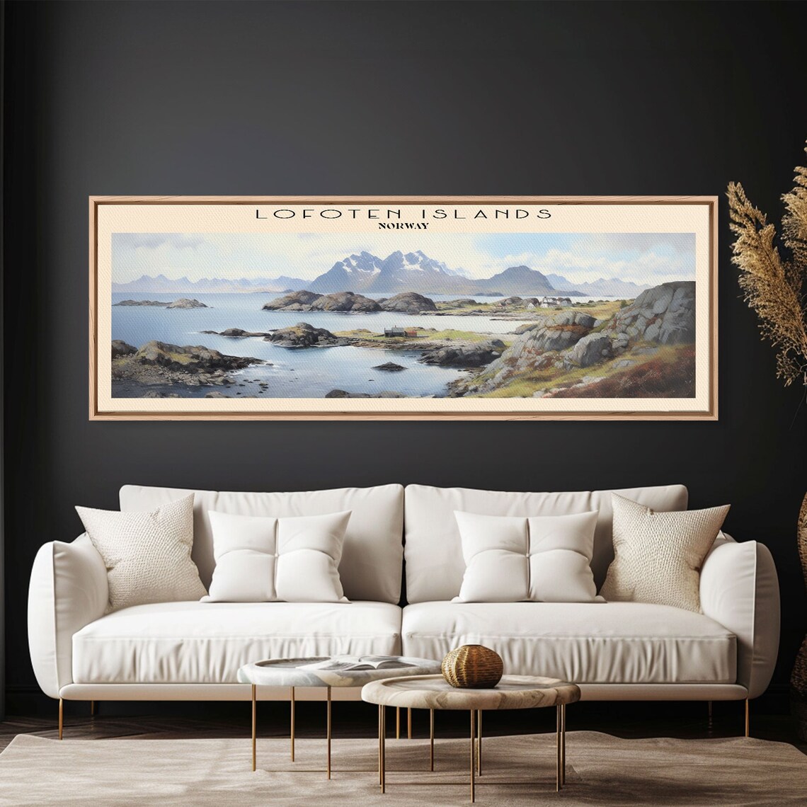 Lofoten Islands Travel Poster, Norway Wall Art - Image 6