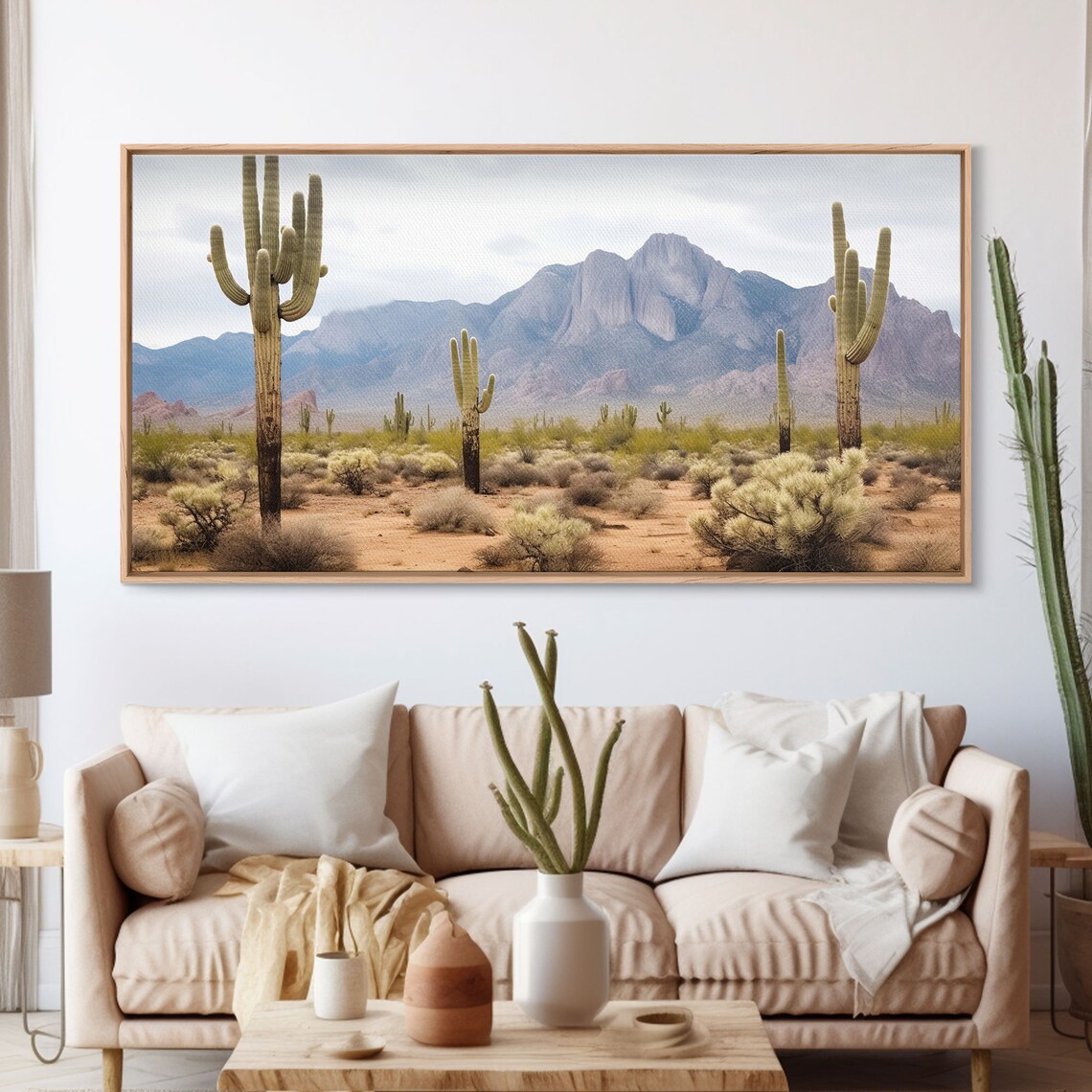 Desert Photography Cactus Art Print, Southwestern Boho - Image 3