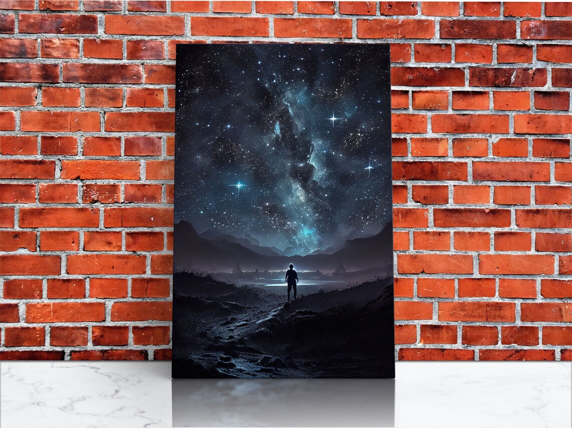 Wishing Upon A Star Constellation Art Print, Celestial - Image 3