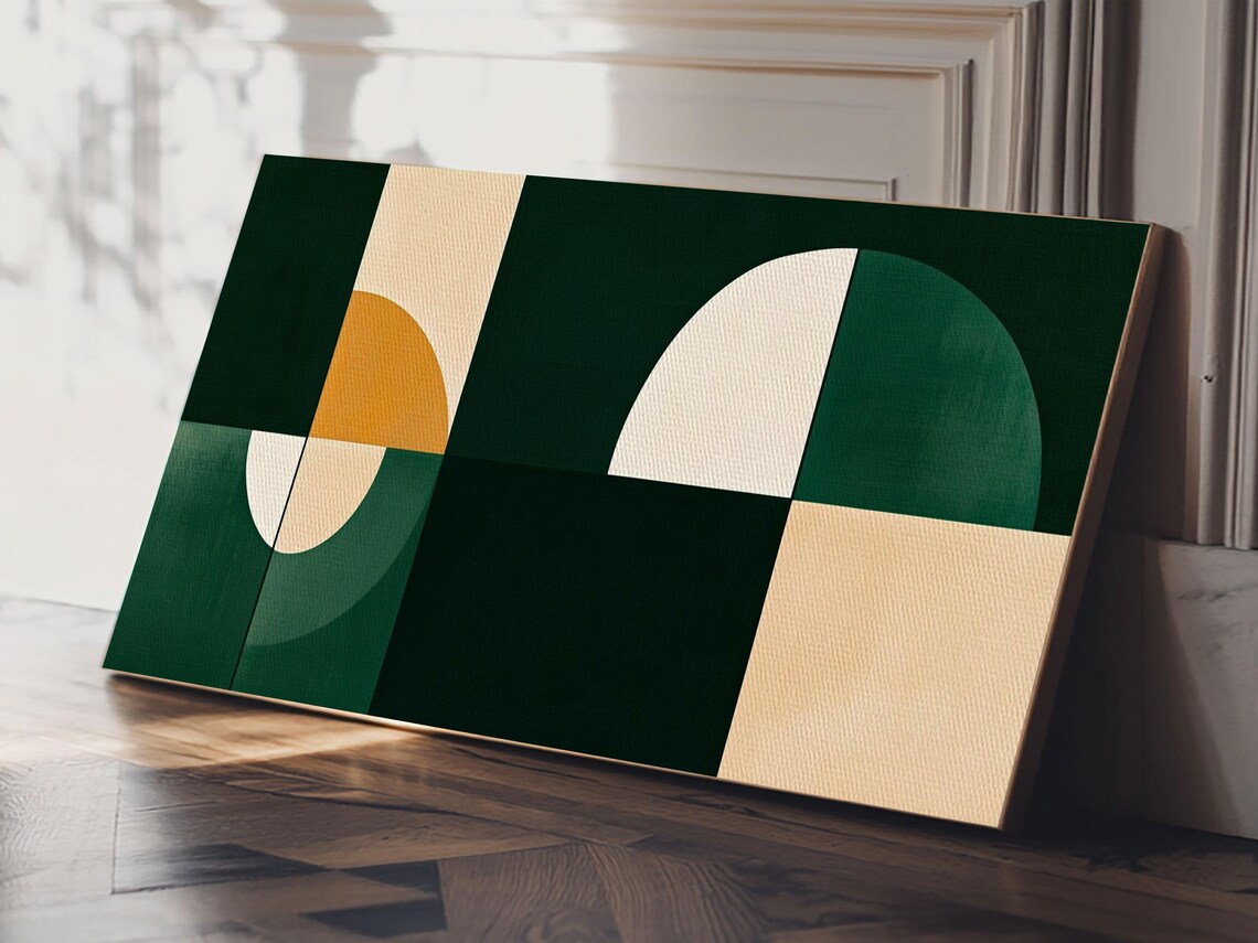 Mid Century Modern Wall Art, Living Room Decor - Image 6