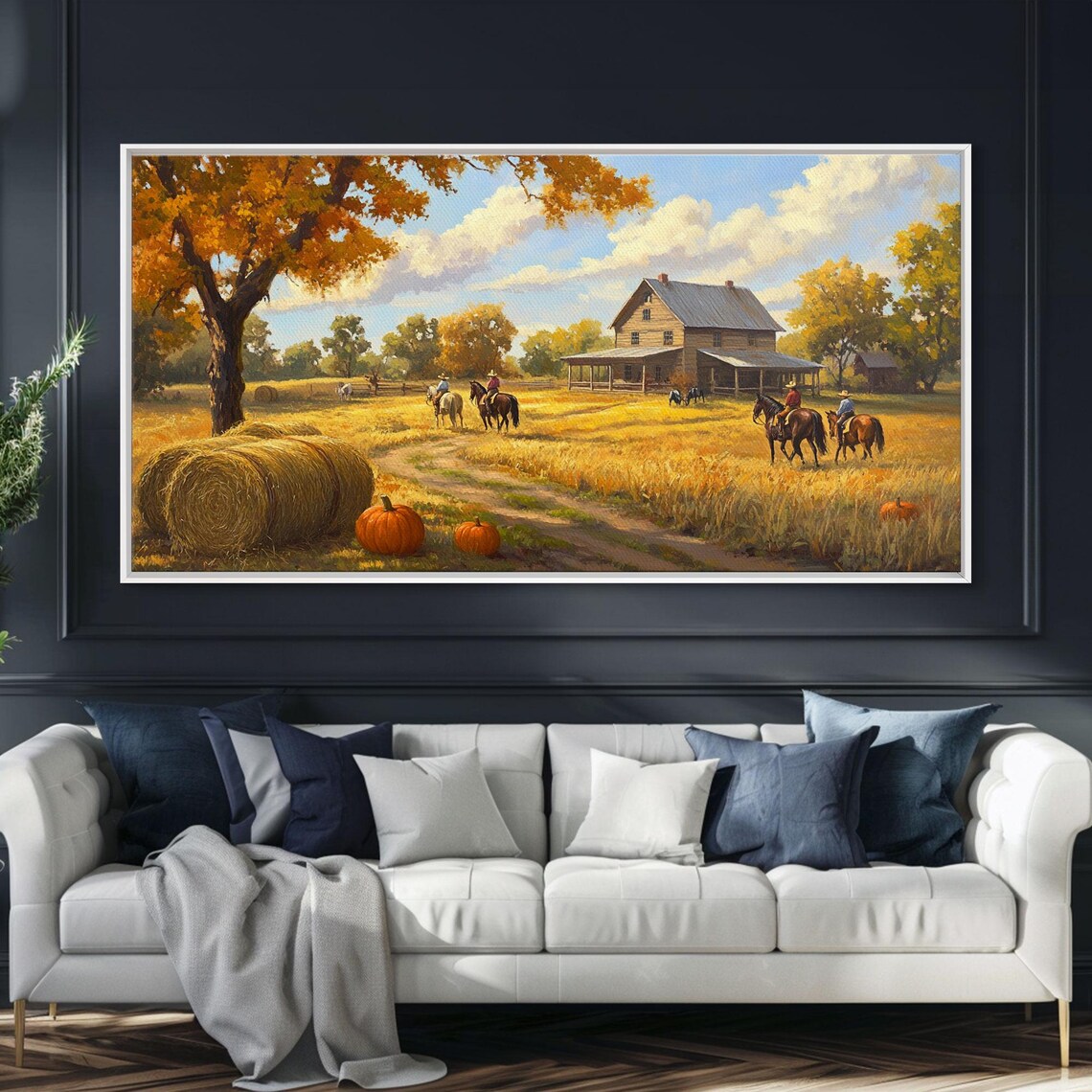 Autumn Ranch, Pumpkin Patch Rustic Country Decor - Image 4