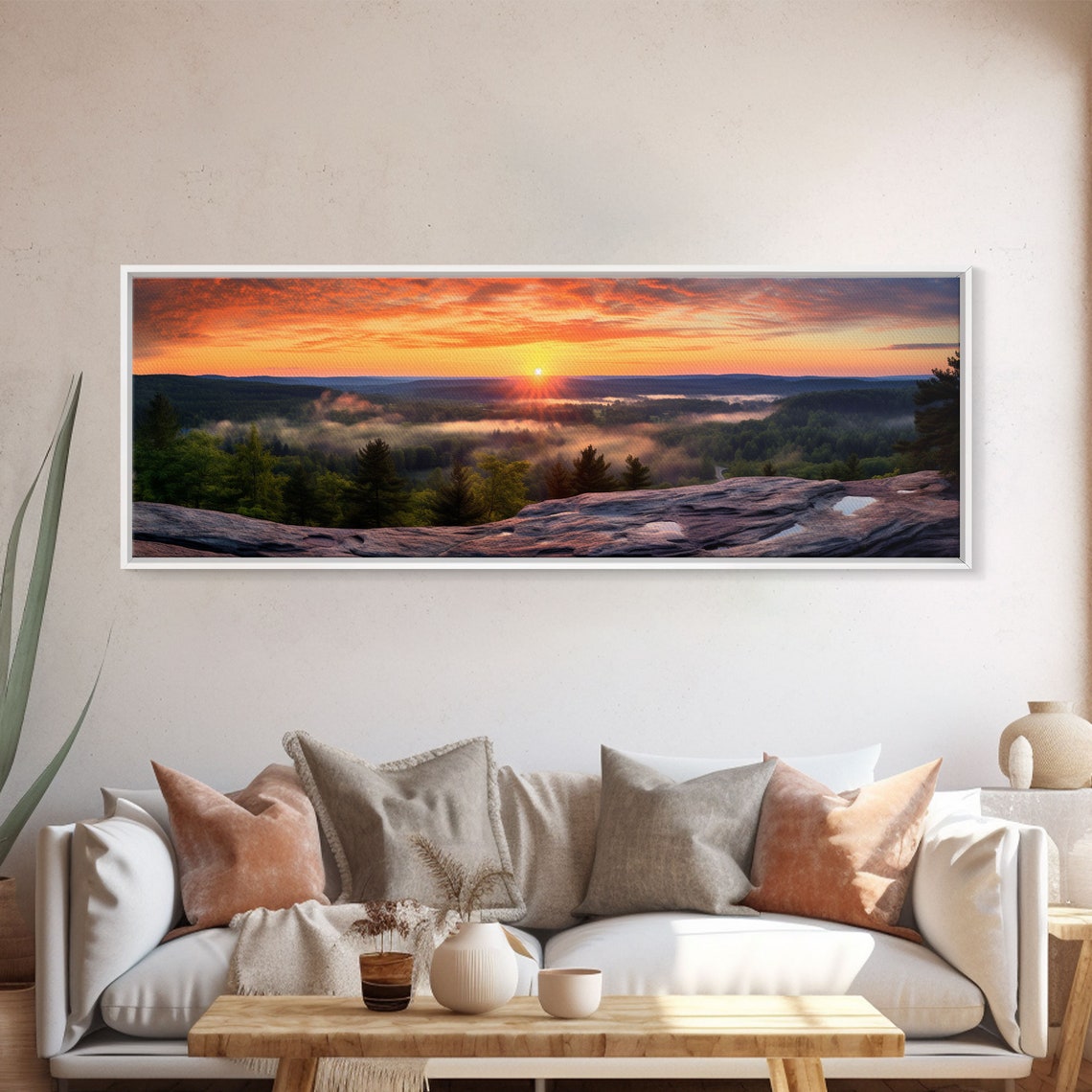 Cuyahoga Valley National Park Ohio Sunrise Misty Valley Photo Print - Image 5