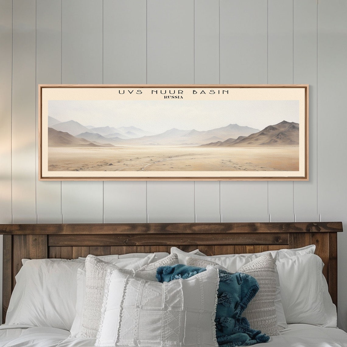 Uvs Nuur Basin Russia Vast Desert Steppe Mountain Panoramic Poster - Image 6