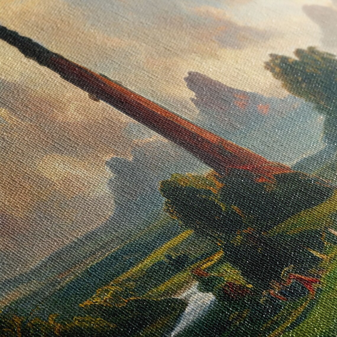 Dark Tower Panoramic Fantasy Concept Art Print - Image 2