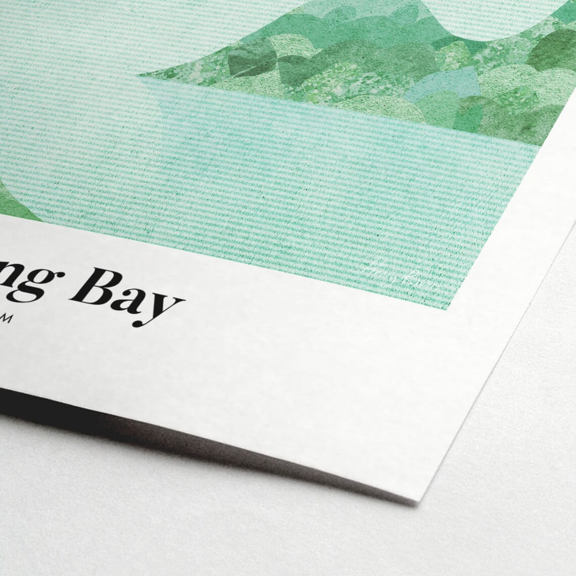 Ha Long Bay by Henry Rivers, Vietnam Travel Poster - Image 2