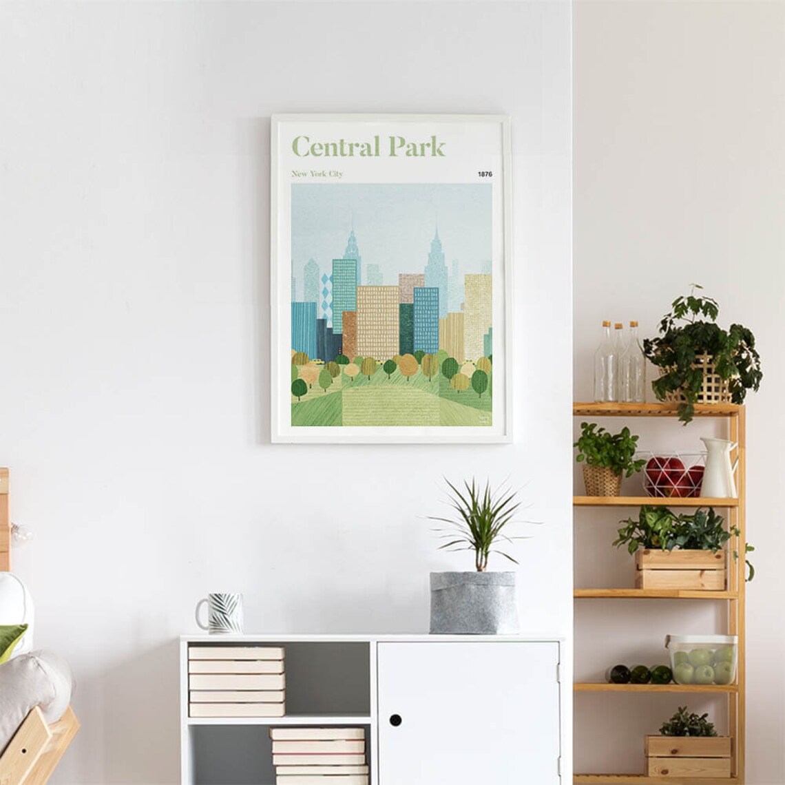New York by Henry Rivers, Central Park Art Print - Image 4