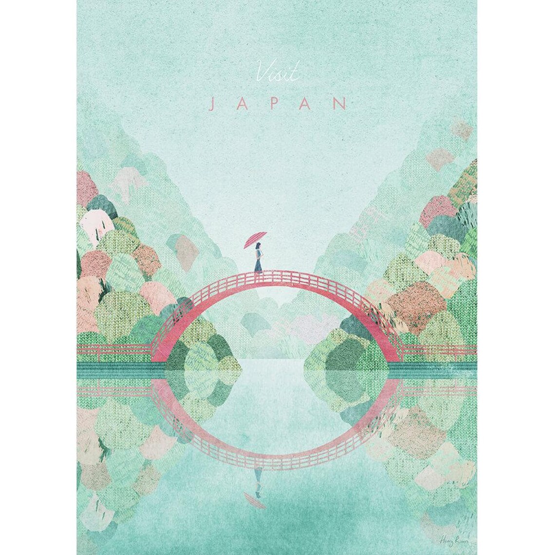 Japan Vintage Retro Travel Poster Art Print - Image 2