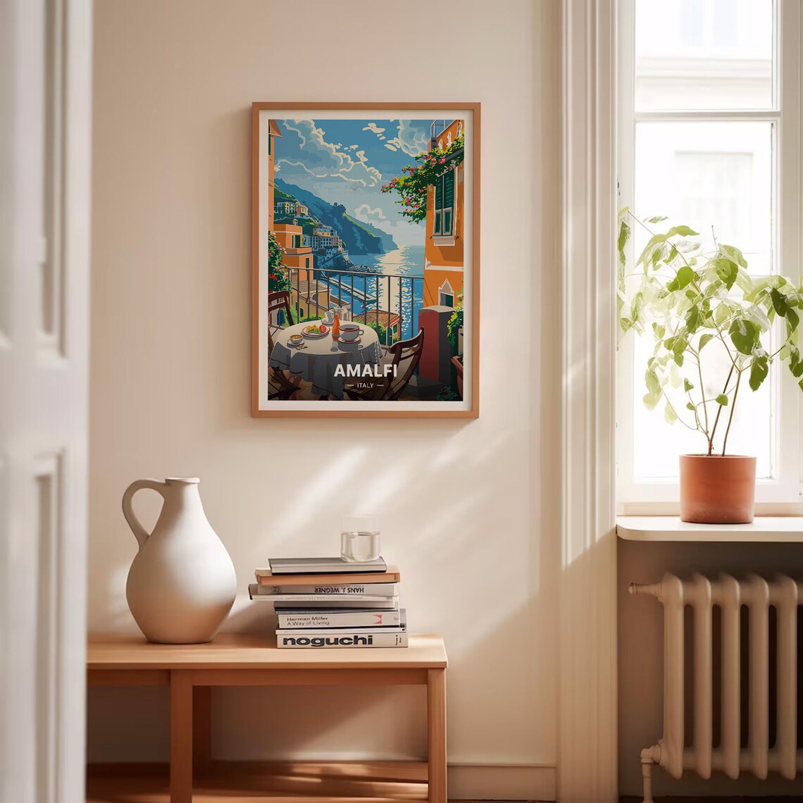 Amalfi Coast Scenic Landscape Travel Poster - Image 4