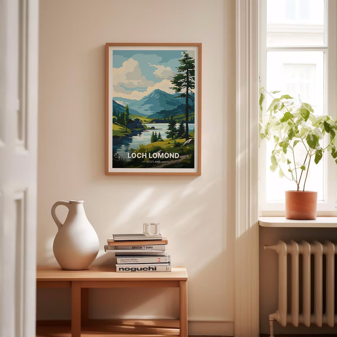 Loch Lomond Scotland Landscape Travel Poster - Image 4