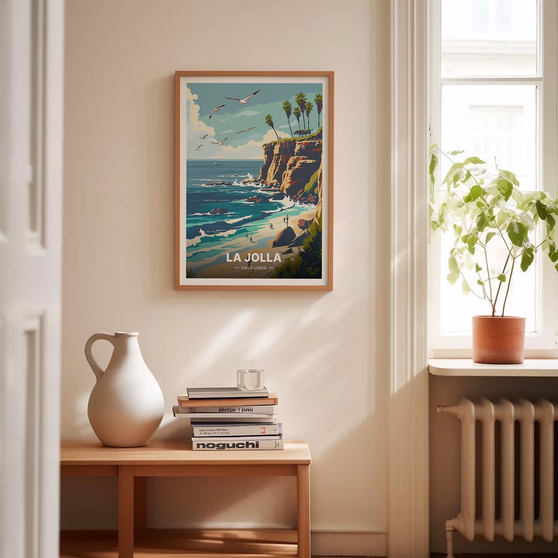 La Jolla California Travel Poster, Scenic Coast - Image 4