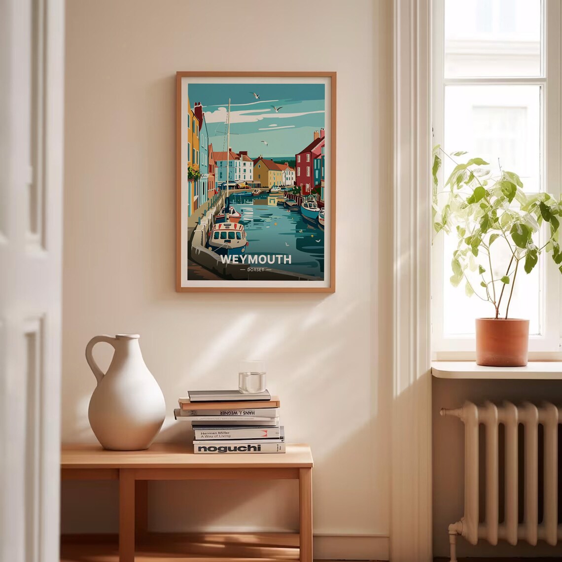 Weymouth Travel Poster, England Coastal City Art - Image 4