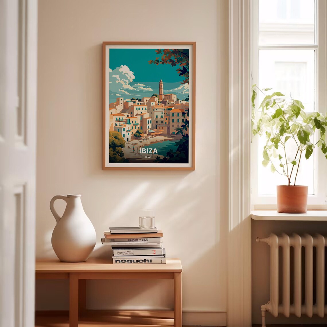 Ibiza Spain Travel Poster, Mediterranean Decor Art Print - Image 4