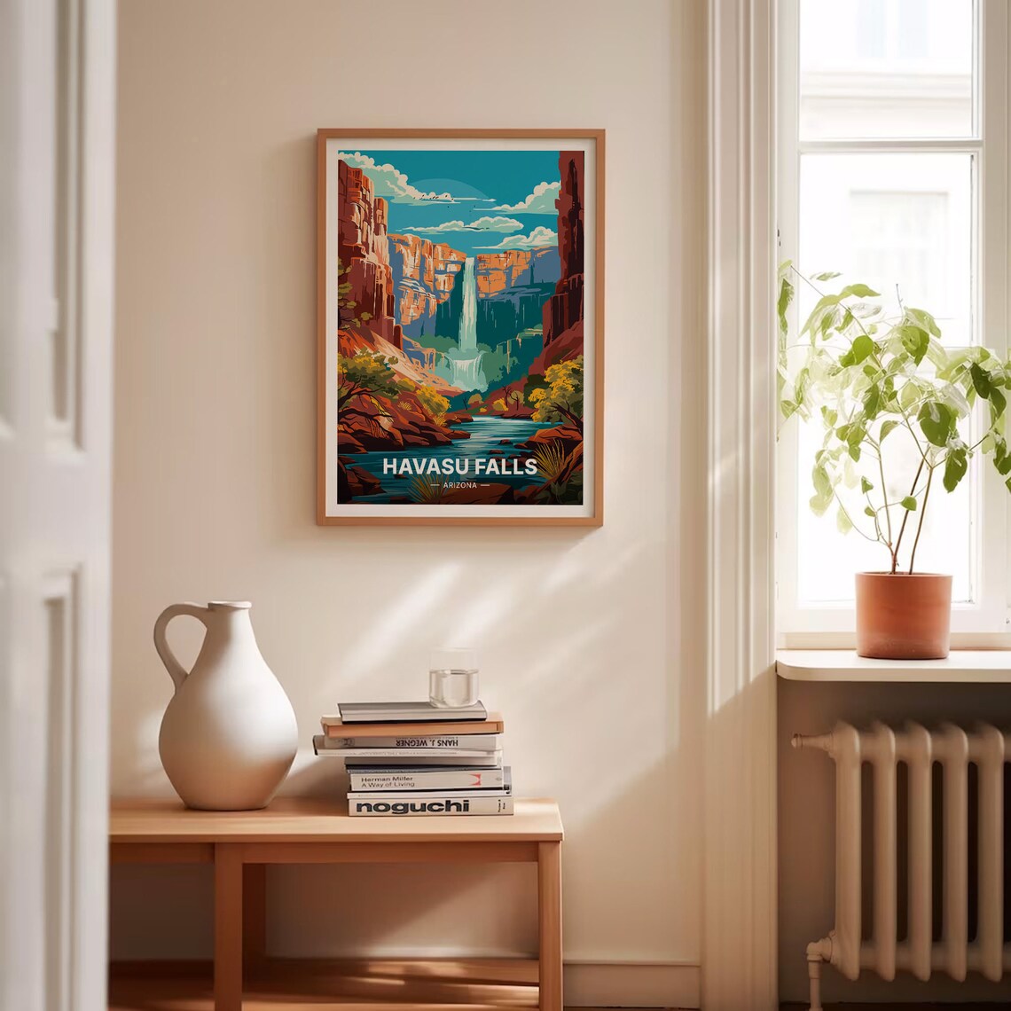 Havasu Falls Arizona Travel Poster, Nature-Inspired - Image 4