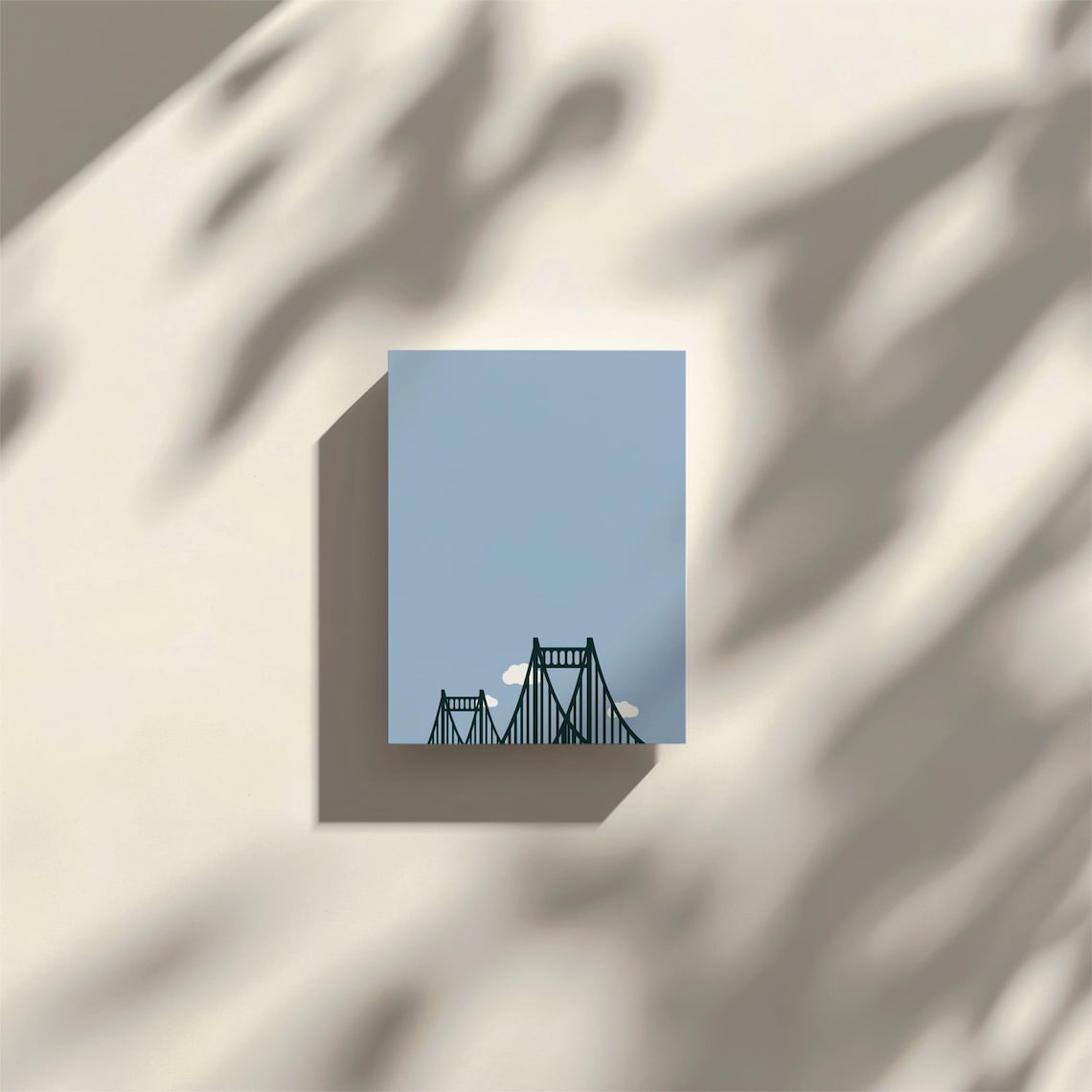 Uerdinger Brcke Krefeld Minimal Modern Travel Poster - Image 5