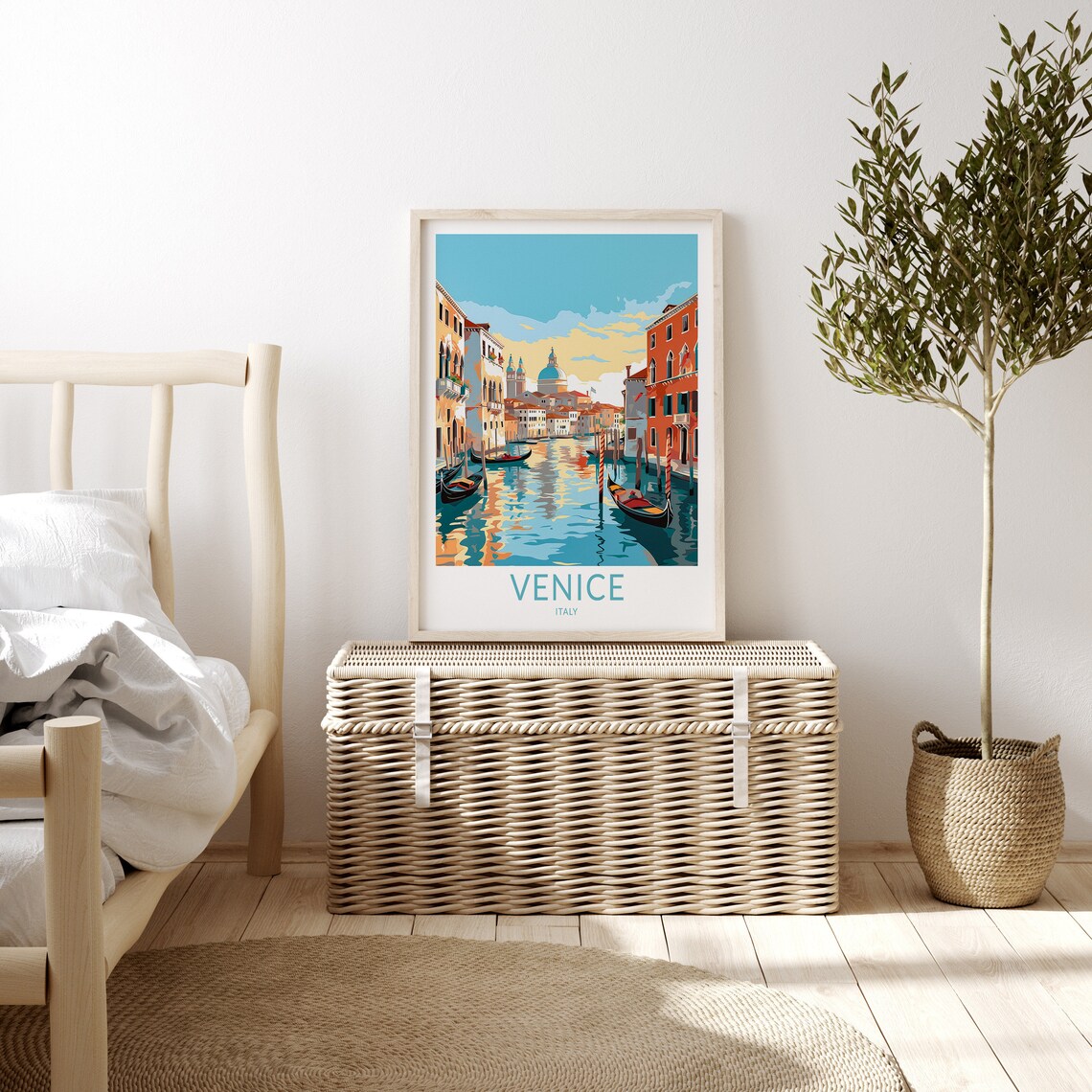 Venice Italy Travel Poster, City Wall Decor - Image 3