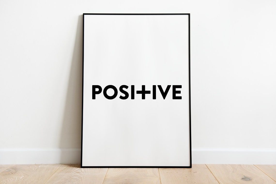 Positive Home Art Custom Quote Print Custom Text Print Custom Quote Custom Wall Art Quote Wall Art Personalized Quote Inspirational - Image 3