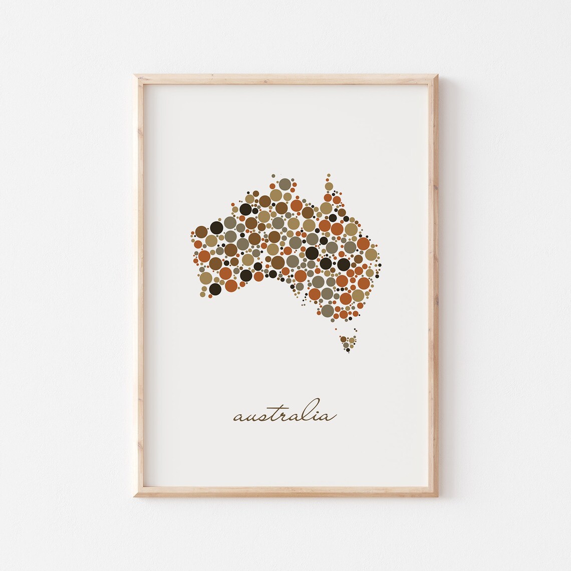 Australia Map Poster, Travel Poster Art Print - Image 2