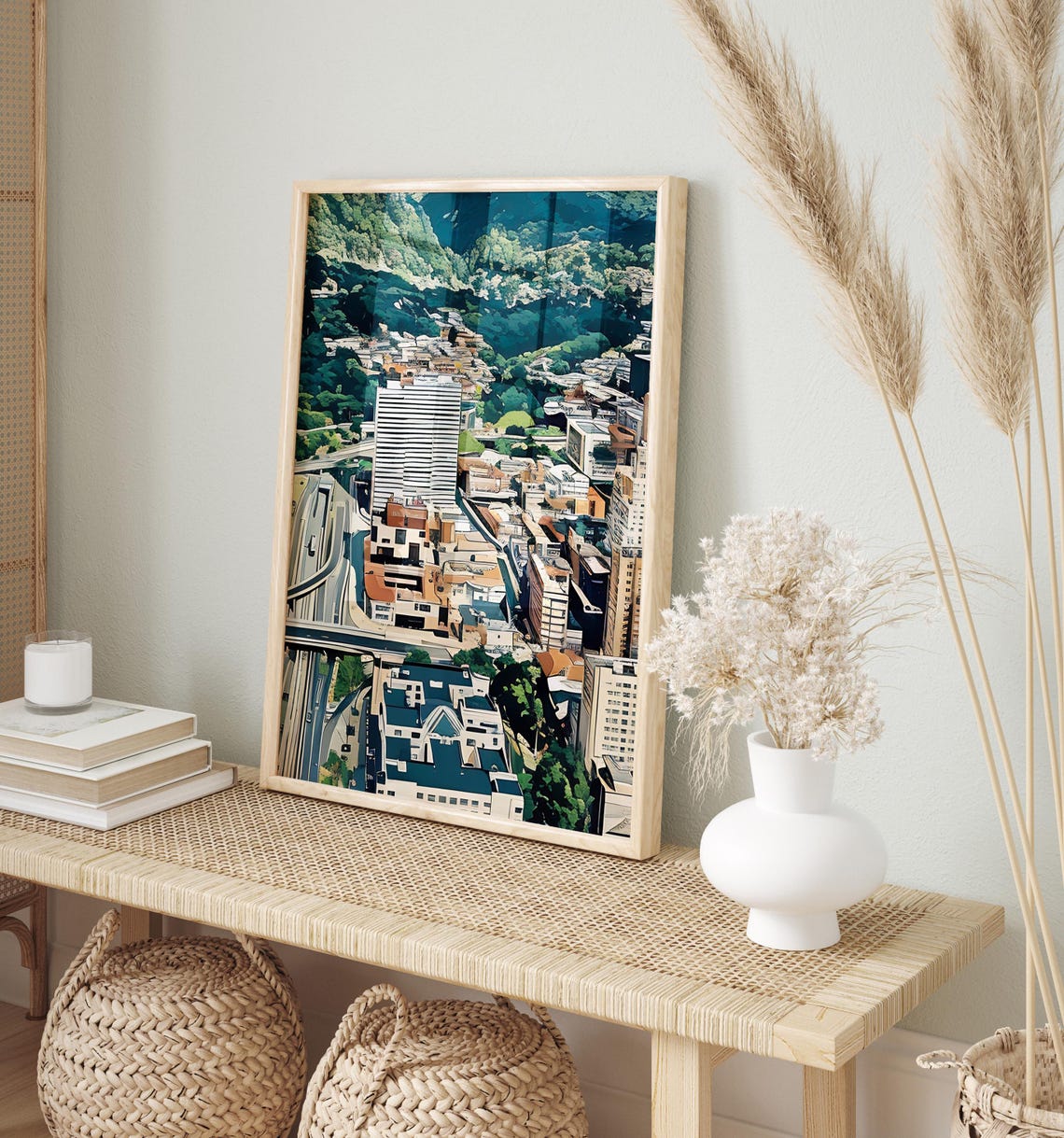 Bogota Watercolor Art Bogota Wall Art Bogota Painting Bogota Artwork Travel Poster Print Bogota Art Print Bogota Home Decor - Image 2
