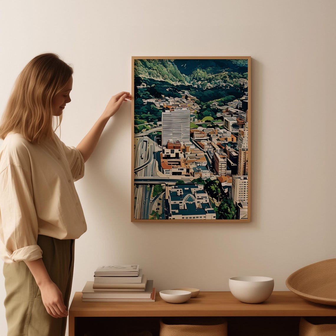 Bogota Watercolor Art Bogota Wall Art Bogota Painting Bogota Artwork Travel Poster Print Bogota Art Print Bogota Home Decor - Image 3