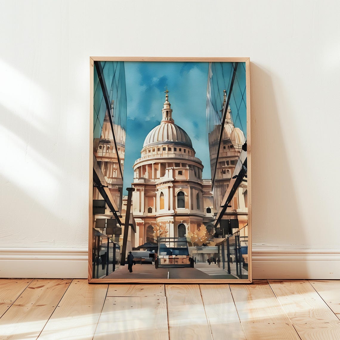 London Watercolor Painting London Art Print London Wall Art Travel Poster Travel Gift Art Print Unique Home Decor