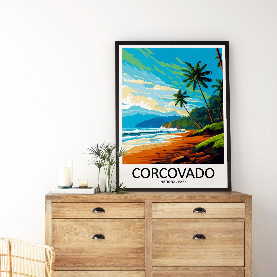 Corcovado National Park Travel Poster, Landscape - Image 3