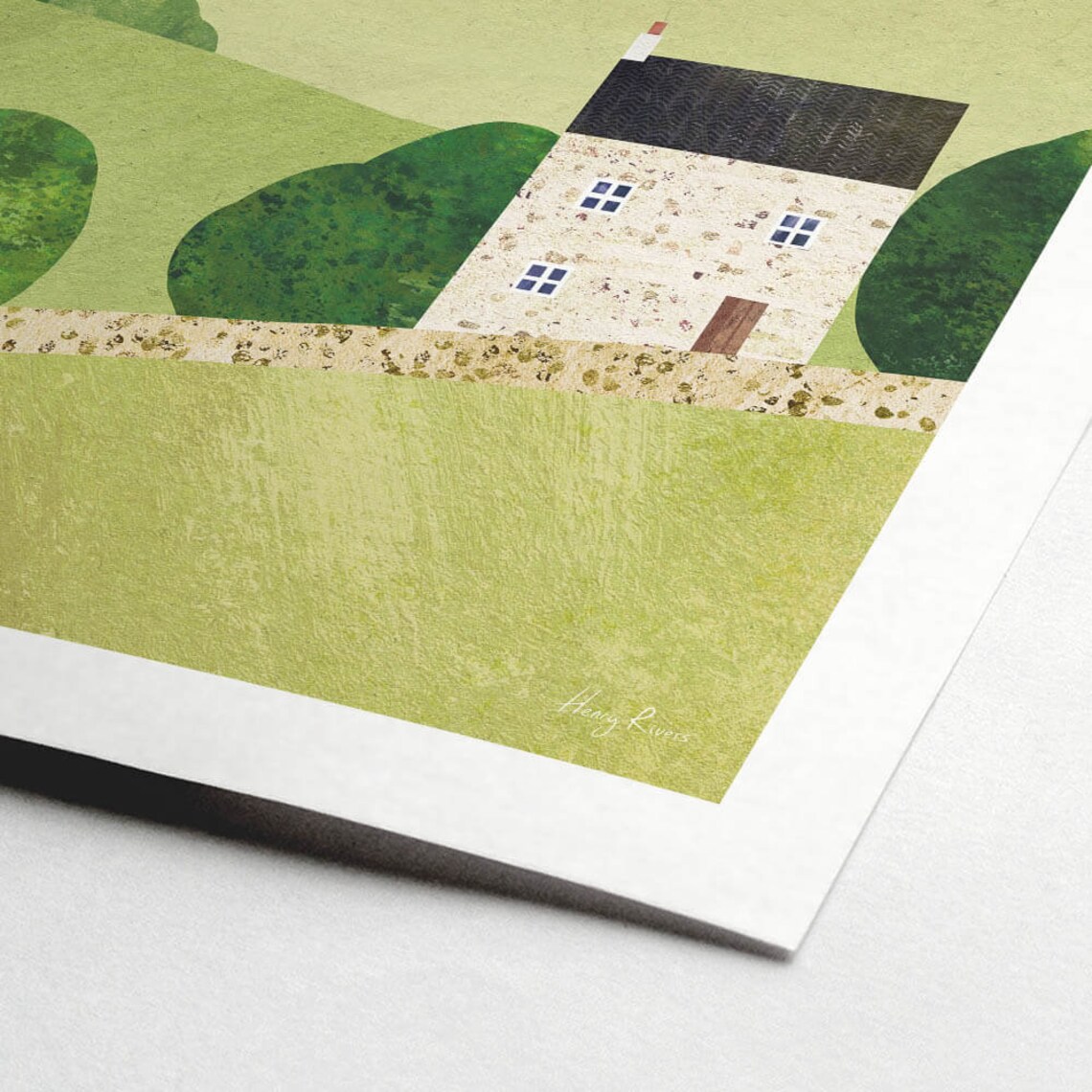 Yorkshire Dales by Henry Rivers, Travel Poster - Image 2