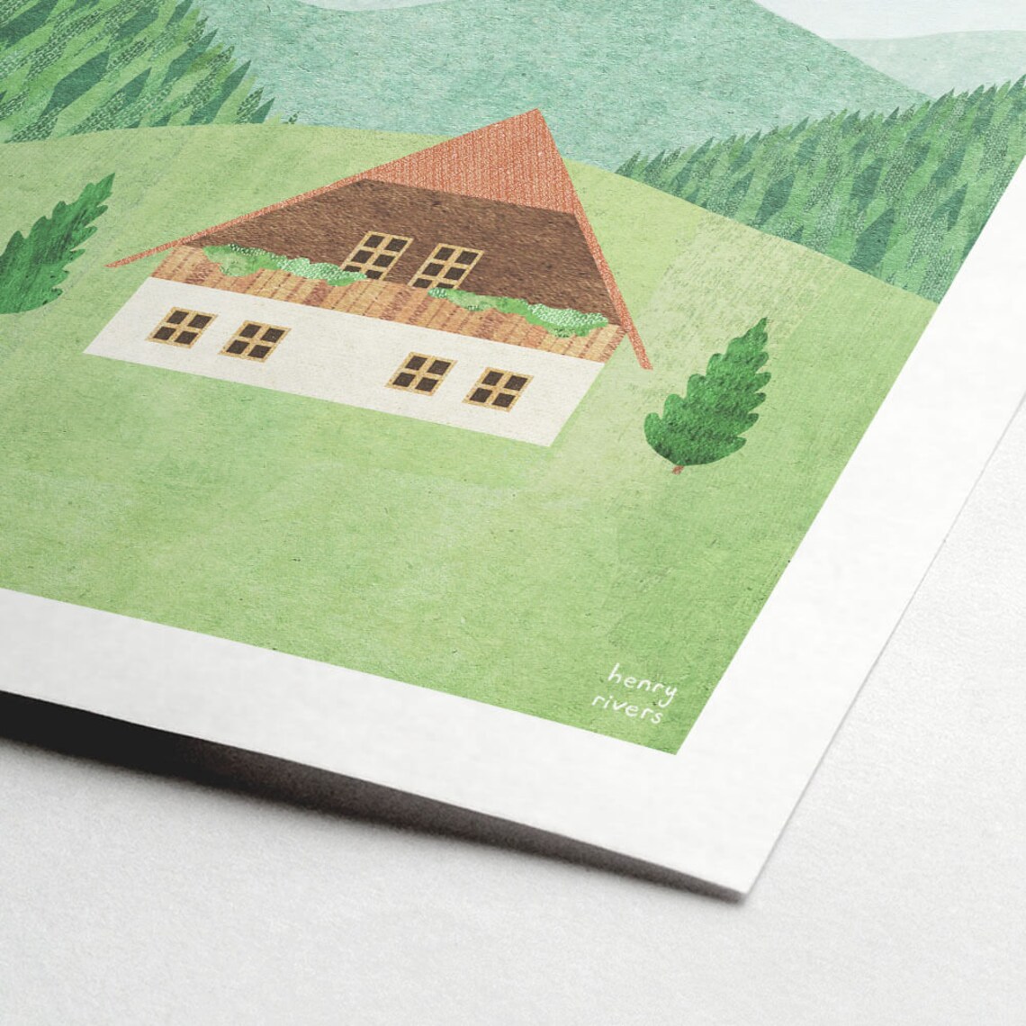 Schwarzwald by Henry Rivers, Black Forest Art Print - Image 2