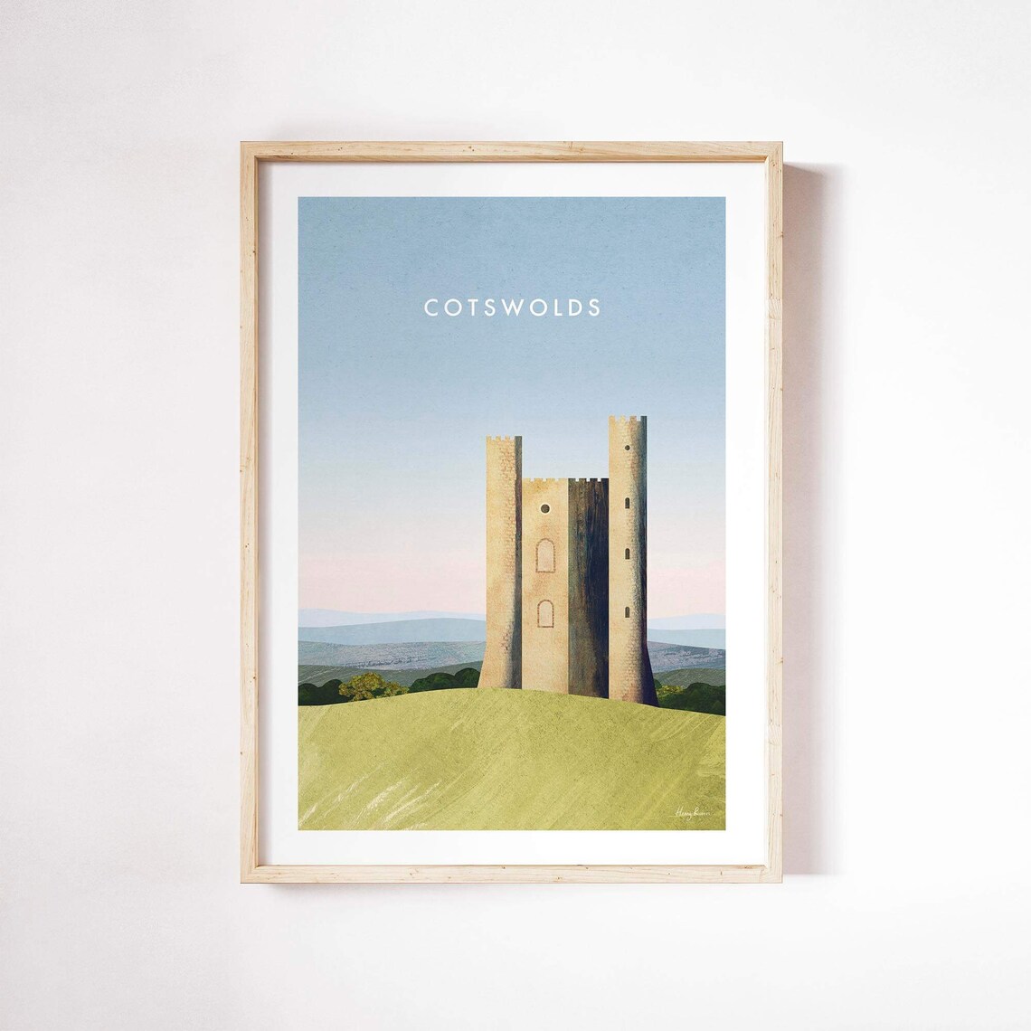 Cotswolds Broadway Tower By Henry Rivers Poster