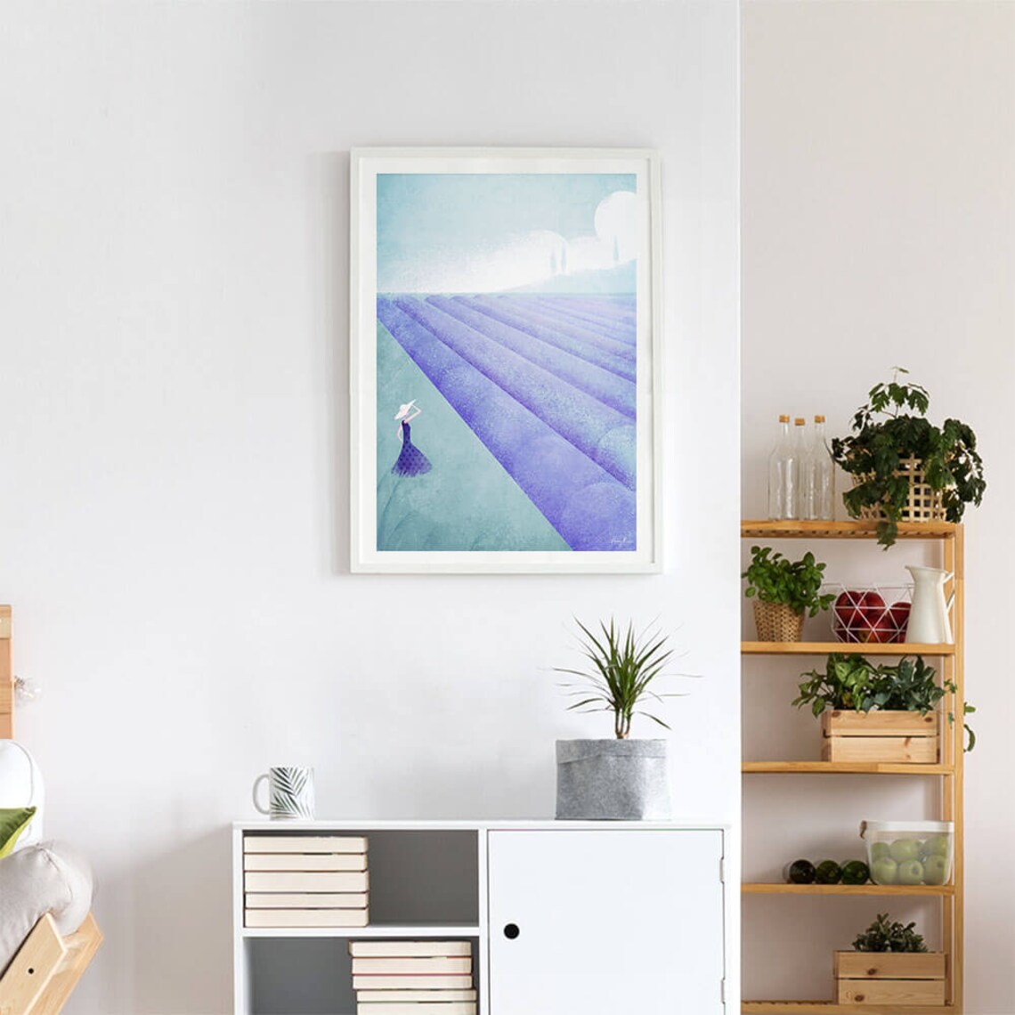 Provence Lavender Art Print, Henry Rivers - Image 4