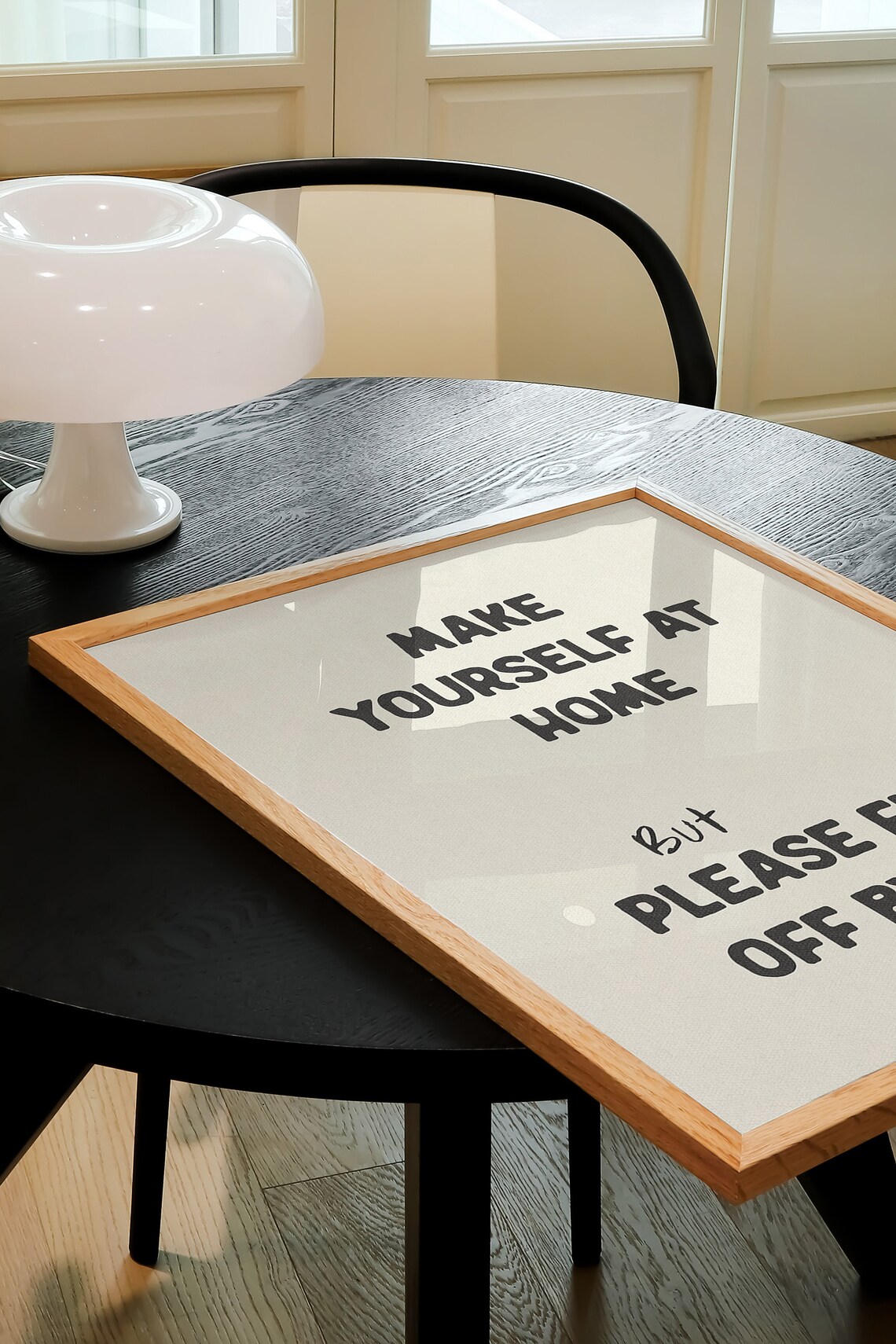 Please Fuck Off By 9pm Rude Quote Wall Poster - Image 2