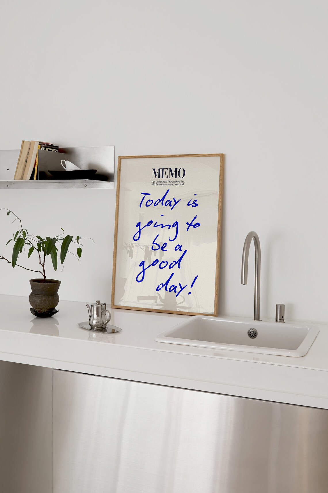 Good Day Memo Retro Typography Art Print - Image 2