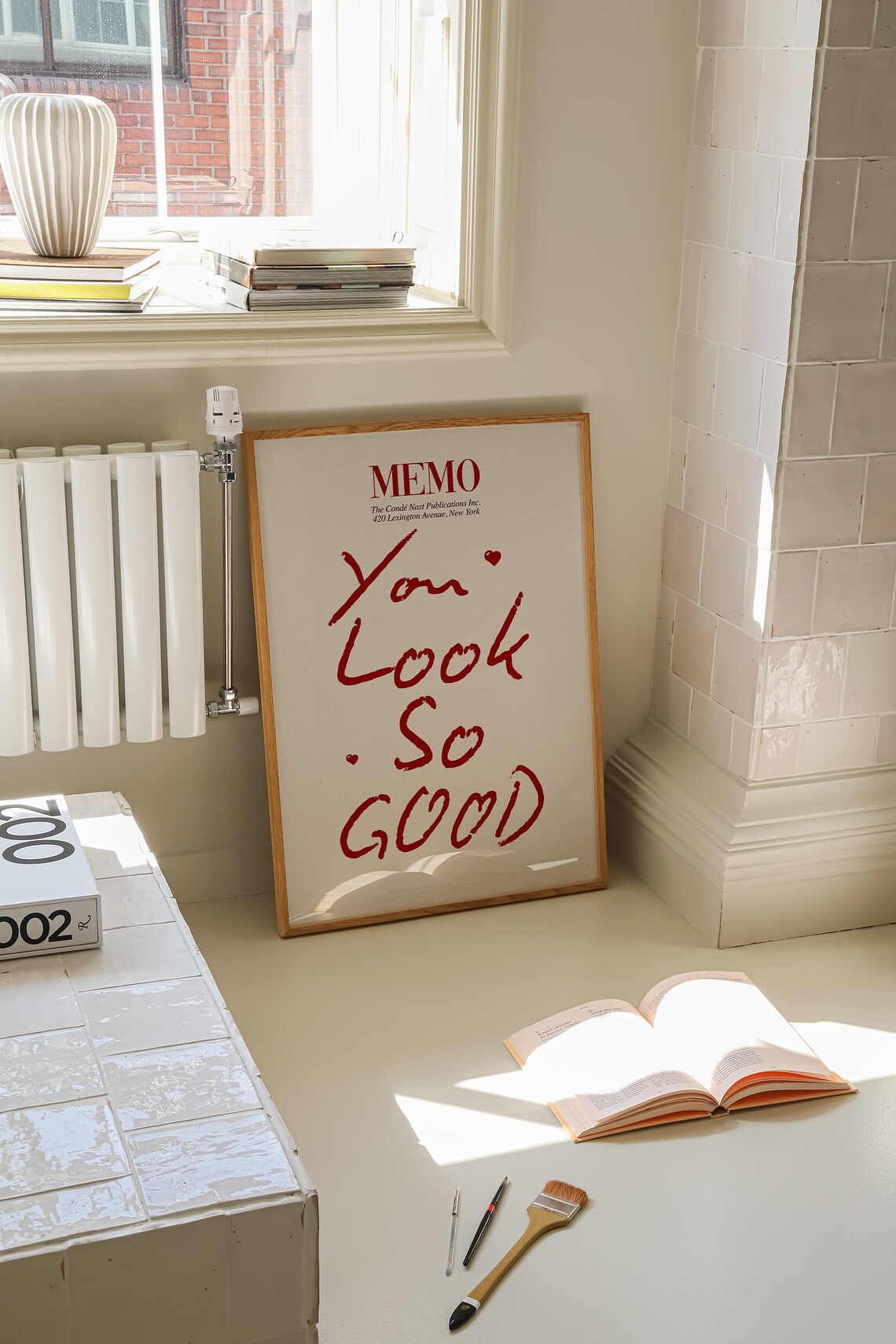 Guest Check You Look So Good Retro Poster - Image 3