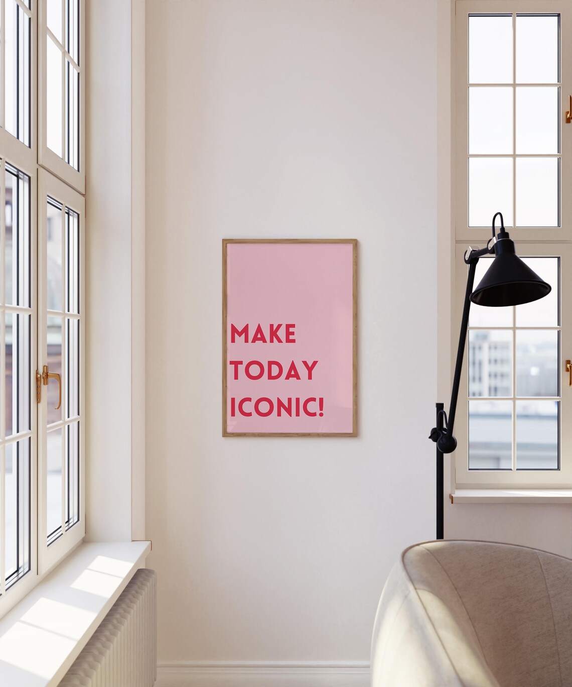 Make Today Poster, Funky Coquette Room Decor - Image 4