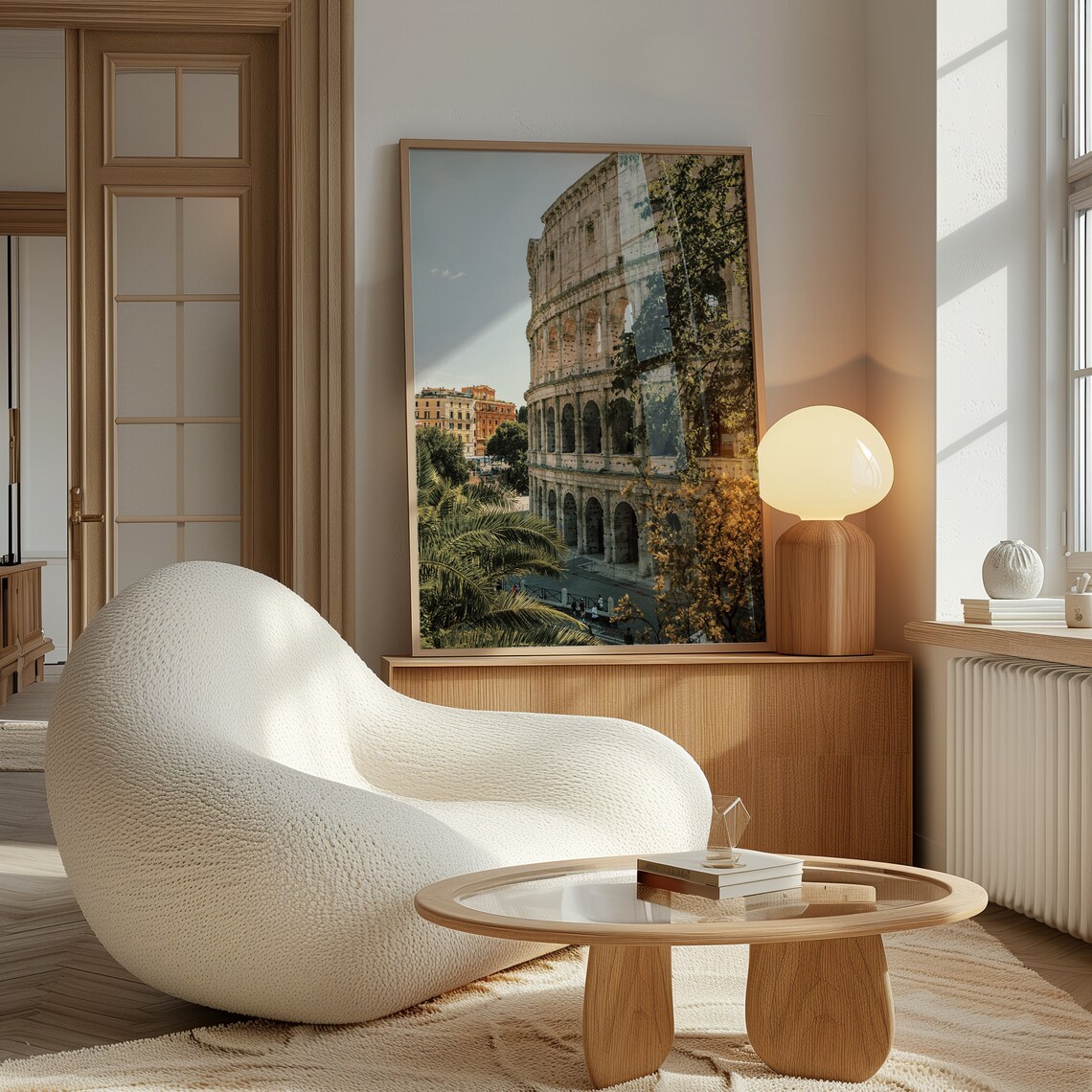 Colosseum Rome Italy Architecture Travel Poster - Image 2
