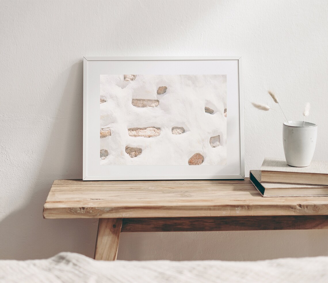 Greece Architecture Boho Neutral Decor Art Print - Image 4