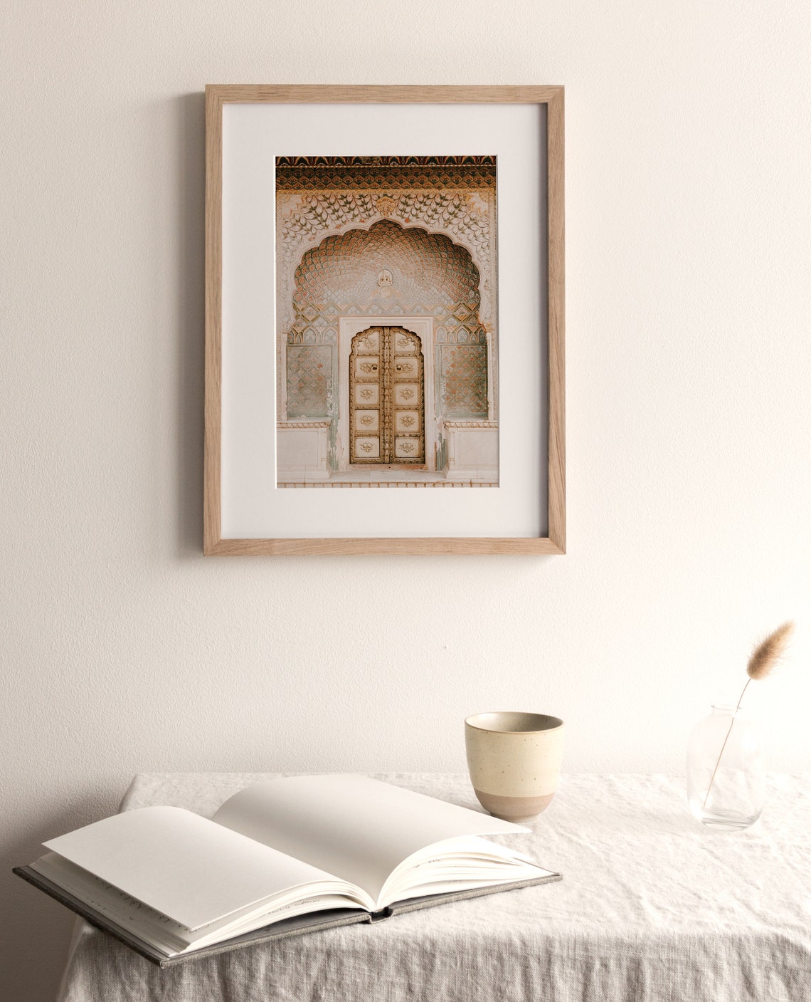 Moroccan Door Print Morocco Architecture Boho Modern Prints Pink Door Print Wall Art - Image 3
