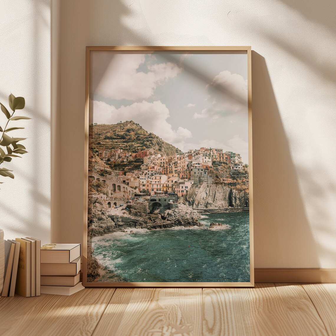 Cinque Terre Manarola Colorful Cliffside Village Sea View Travel Poster - Image 4