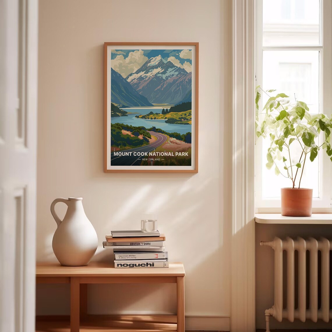 Aoraki Mount Cook National Park Travel Poster - Image 4