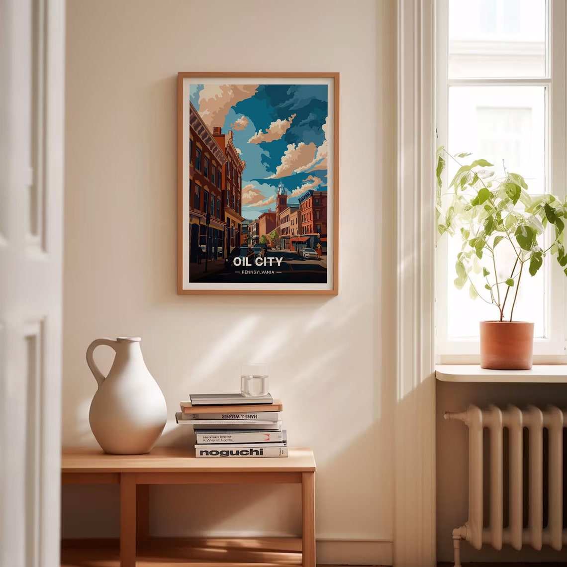 Oil City Pennsylvania Brick Main Street Historic Downtown Poster - Image 4