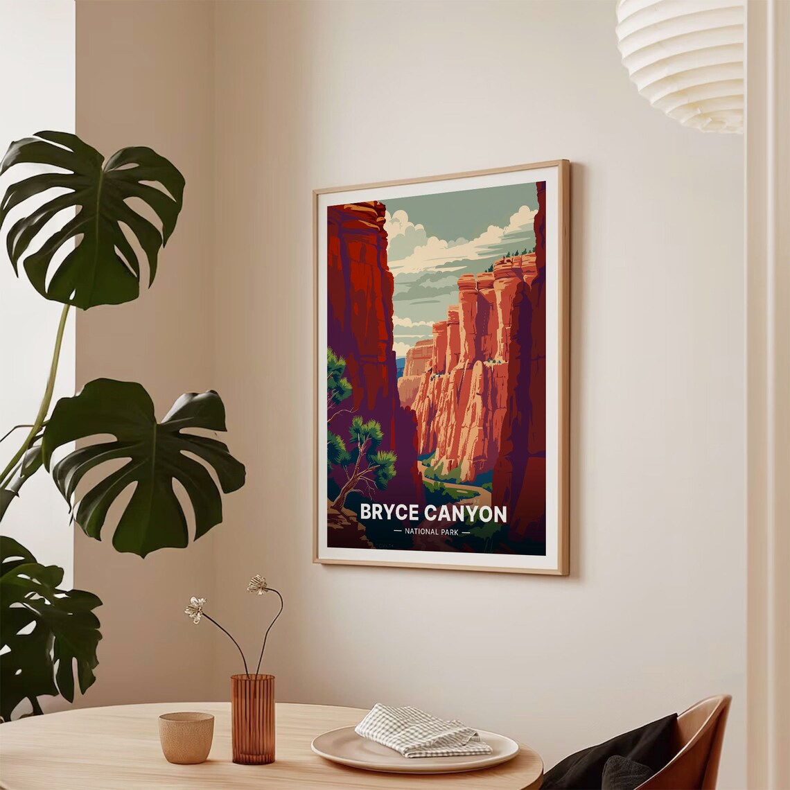 Bryce Canyon National Park Scenic Wall Art Print - Image 2