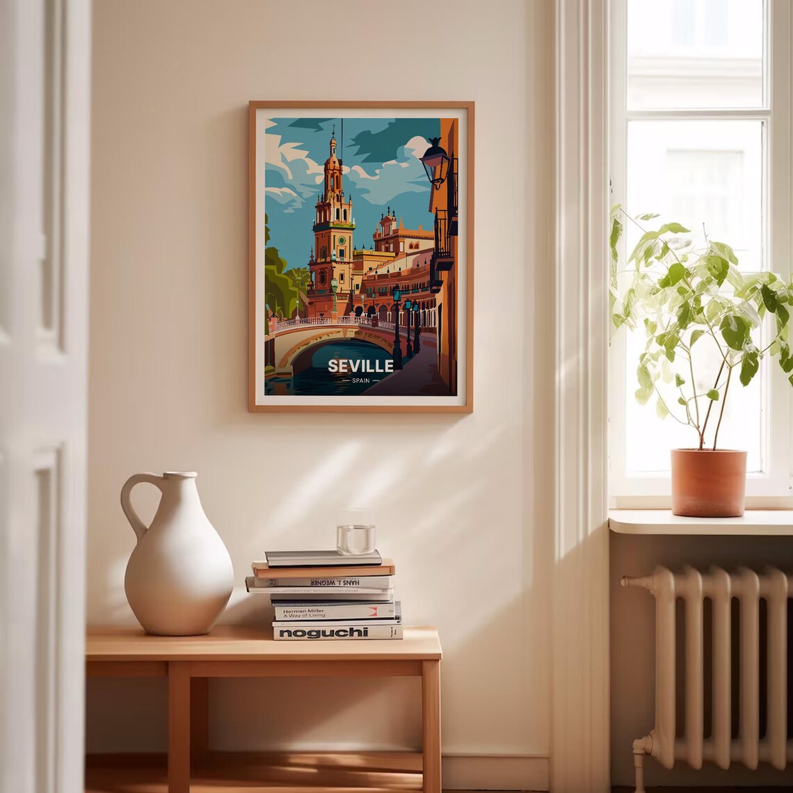Seville Spain Vintage Travel Poster, Wall Art Decor - Image 4